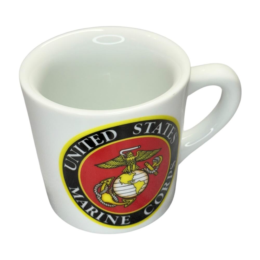 United States Marine Corps US Flag Coffee Mug China Pete's Made In Japan